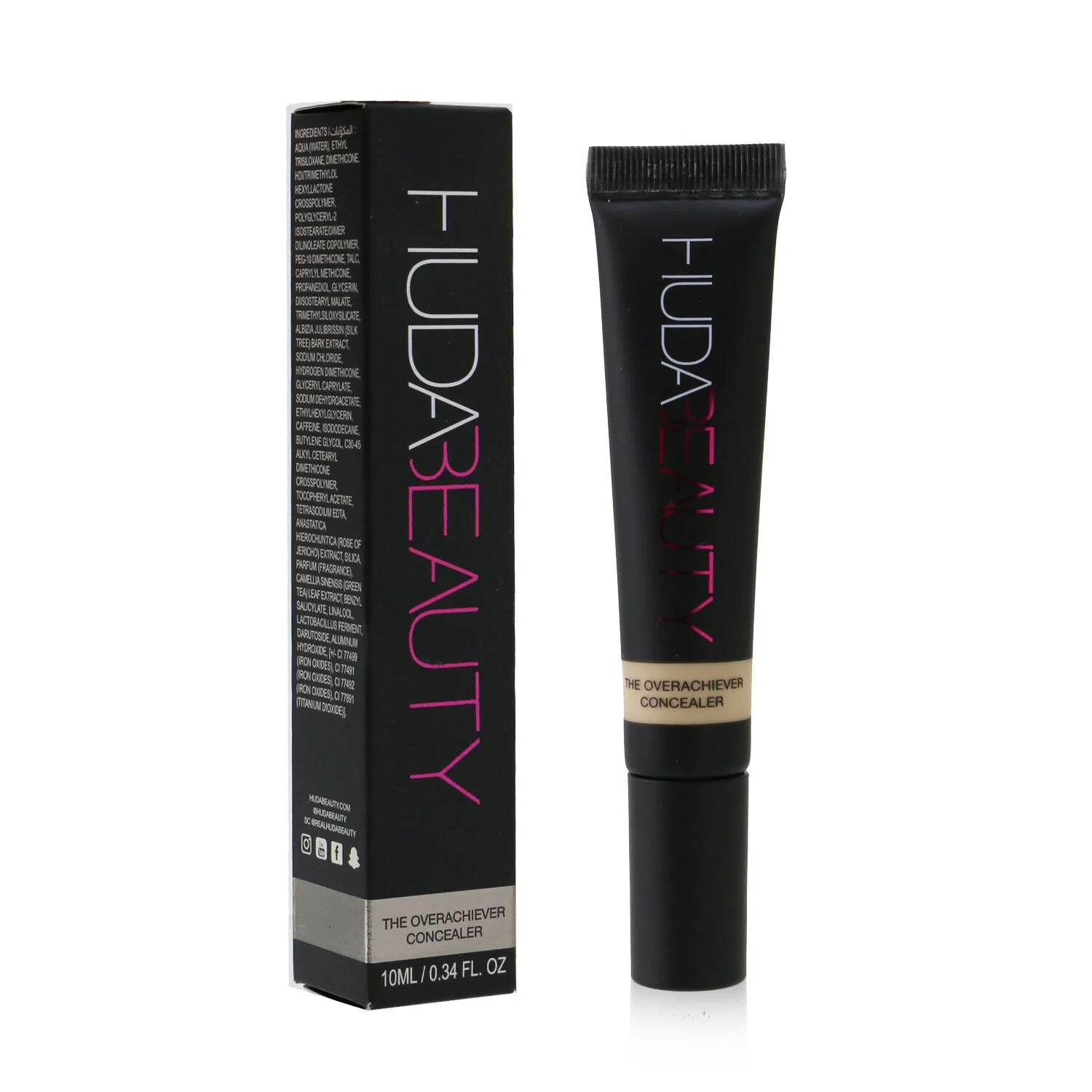 Huda Beauty The Overachiever Concealer - # 10N Coconut Flakes  10ml/0.34oz