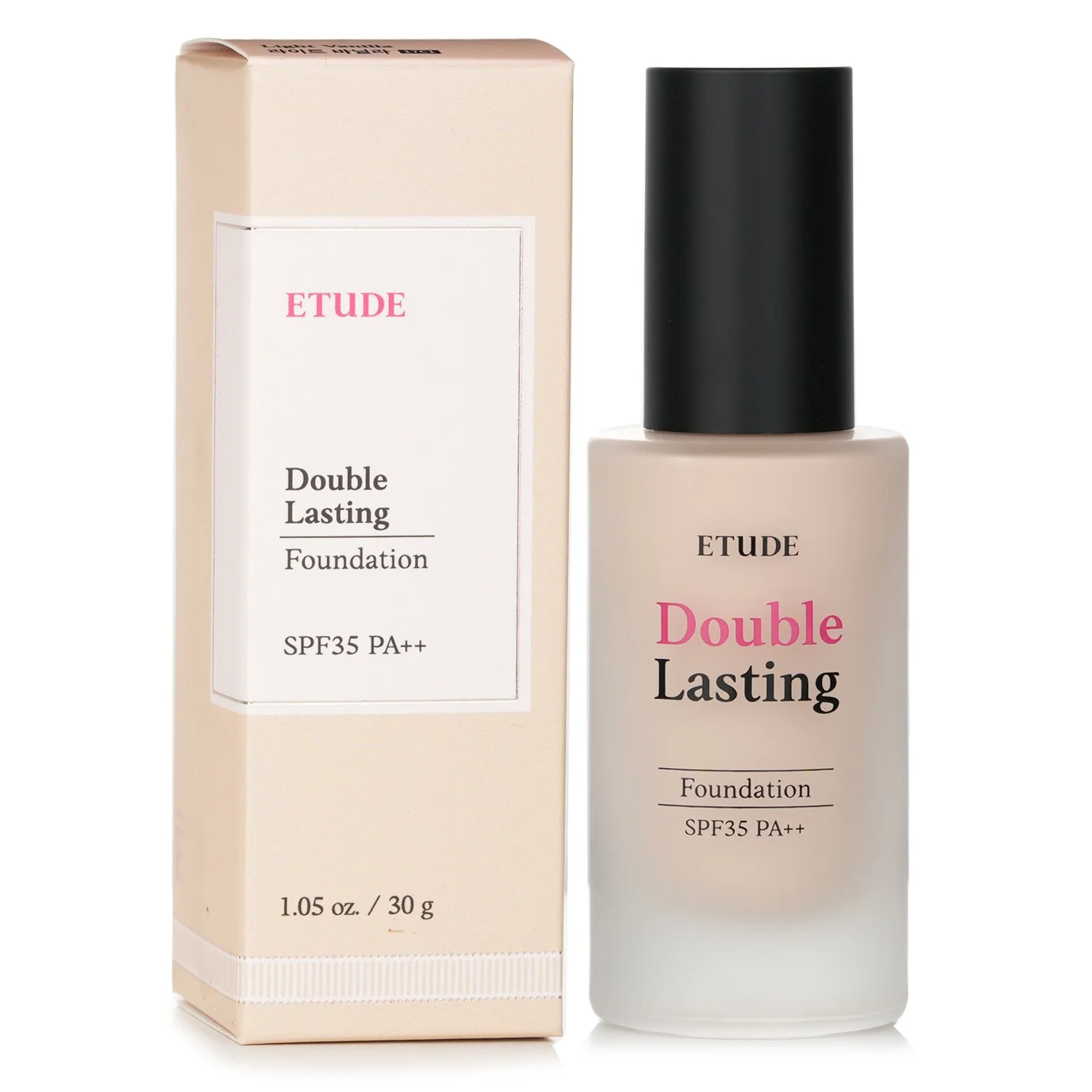Etude House Double Lasting Foundation SPF 35 - #21W1 Beige  30g/1.05oz