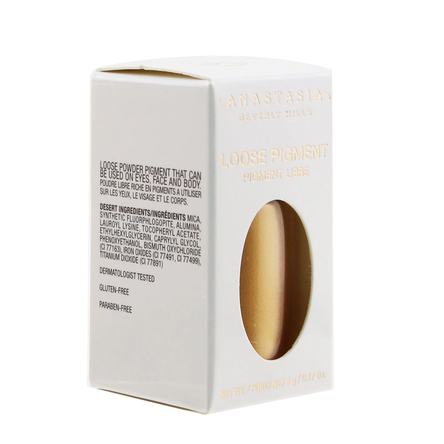 Anastasia Beverly Hills Loose Pigment - # Icy (Pearl White)  6g/0.21oz