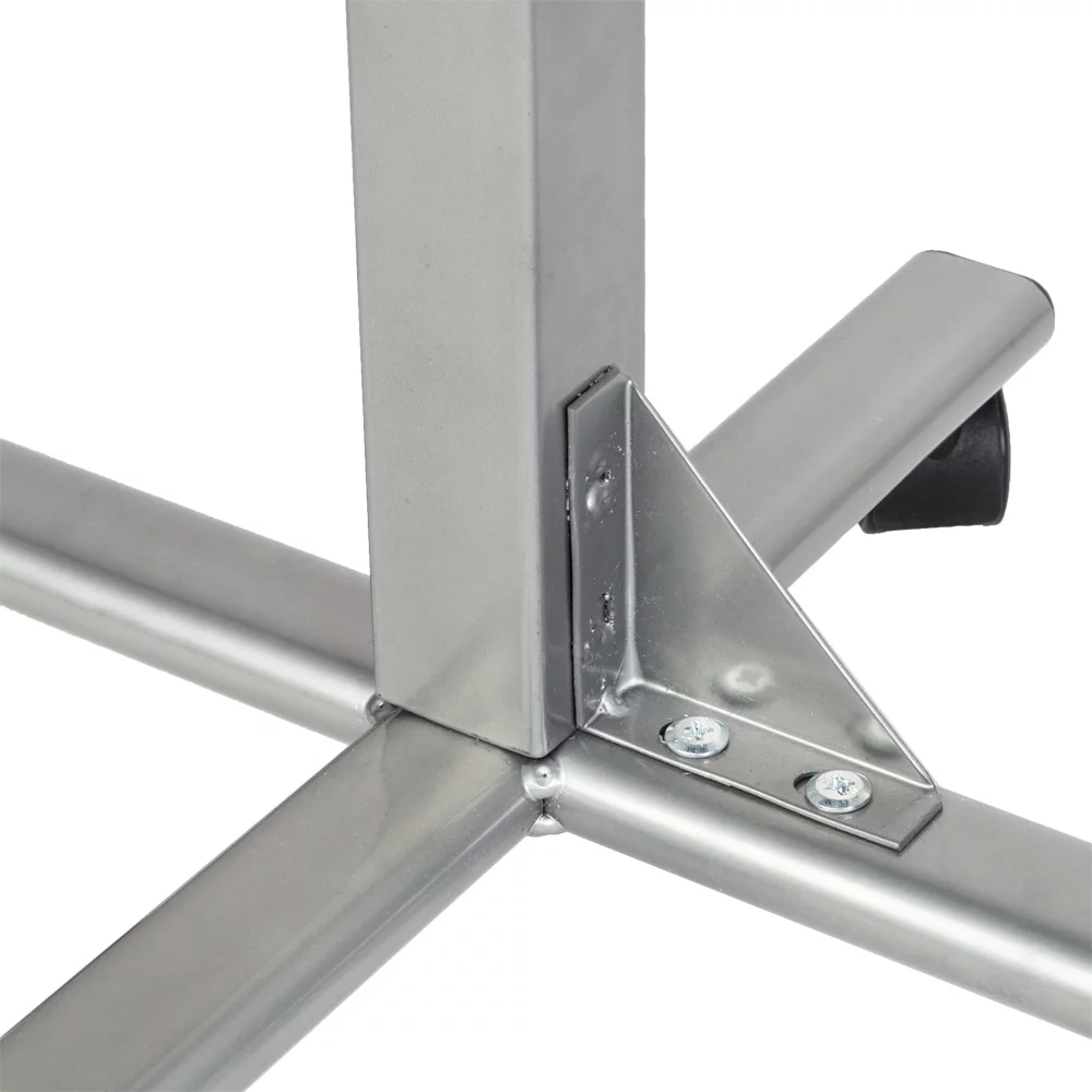 Five-Wheel Home Use Multifunctional Lifting Removable Computer Desk Black & Silver