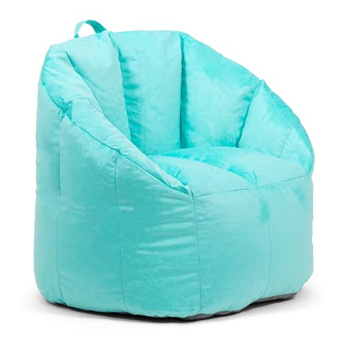 Big Joe Milano Lenox Denim Cobalt Beanbag Chair