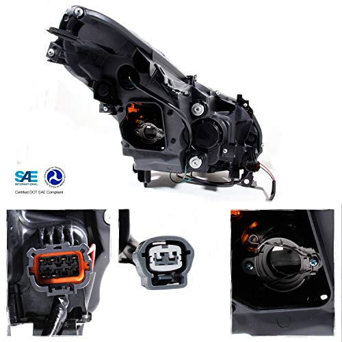 AKKON - For 2010-2013 G37/G25 2015 Q40 Sedan New Clear LED Sequential LED Signal Tube Projector