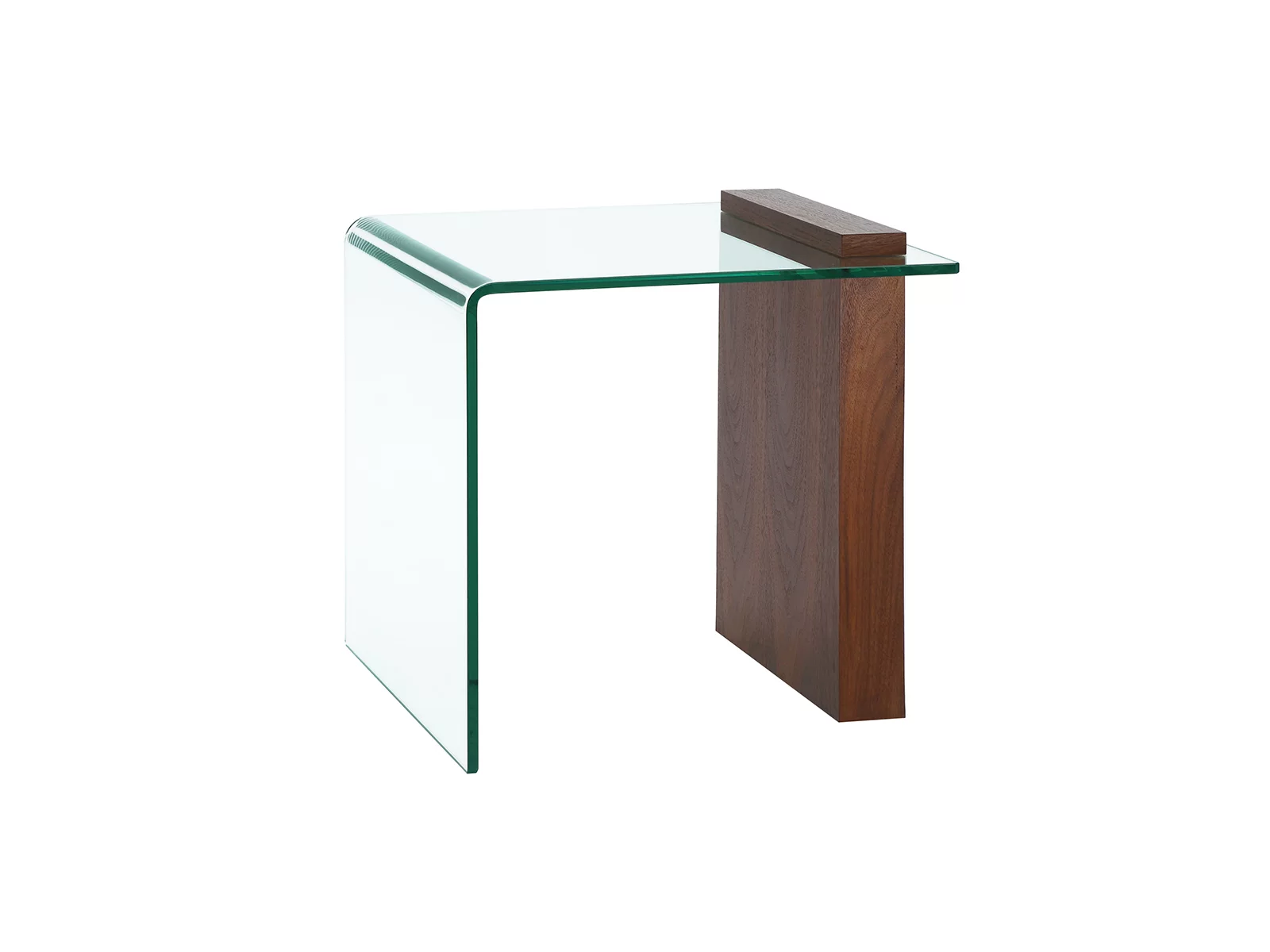 Casabianca Furniture Modern Buono Engineered Wood End Table in Brown