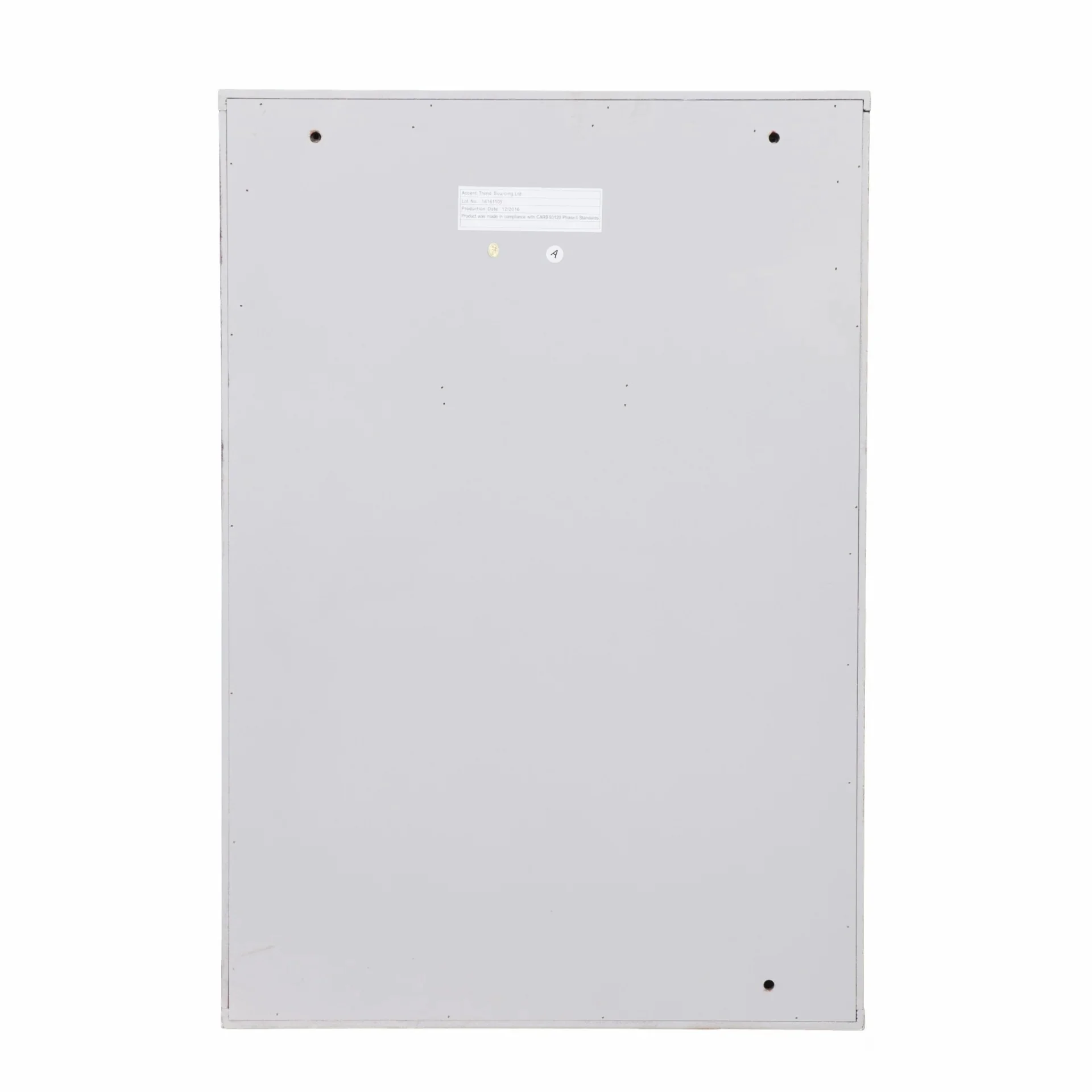 HomeRoots 402080 Gray Fold Out Convertible Wall Mount Desk