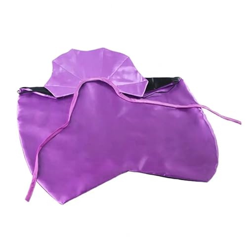 6-Piece Halloween Pet Cosplay Vampire Cloak Outfit for Dog Cat Kitten Puppy Pet Clothes(Purple)