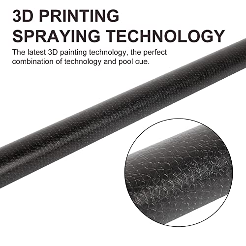 4 Pieces Pool Cue Stick 58 inch 18 oz 19 oz 20 oz 21 oz Billiard House Bar Pool Stick