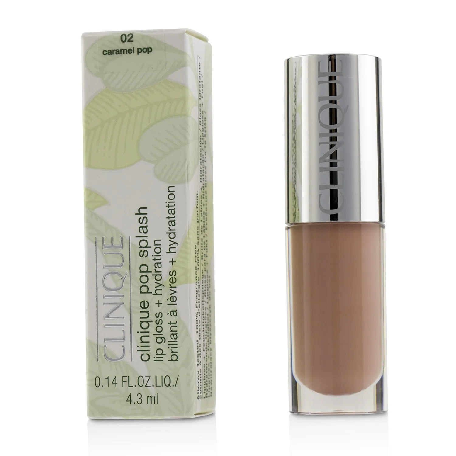 Clinique Pop Splash Lip Gloss + Hydration - # 13 Juicy Apple  4.3ml/0.14oz