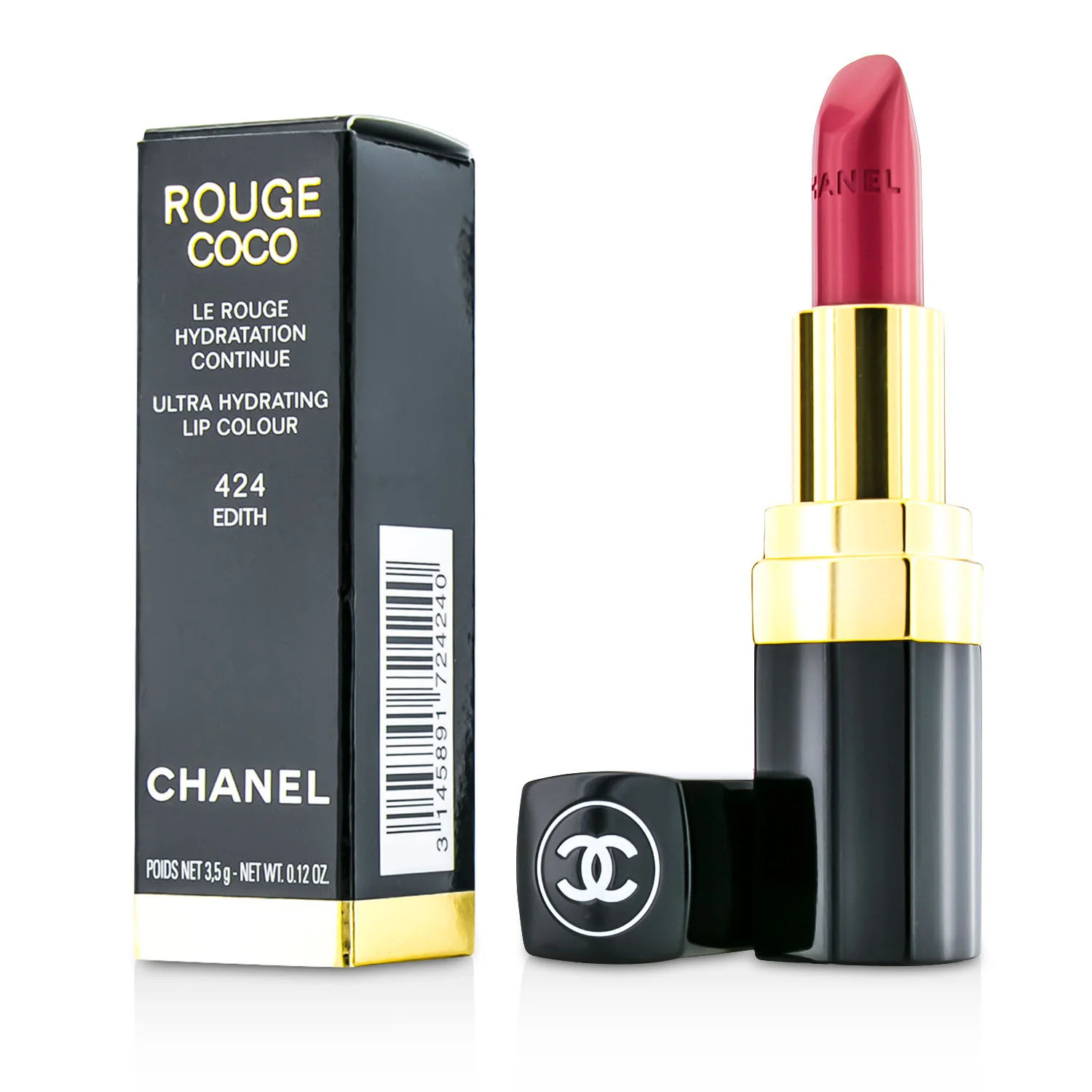 Chanel Rouge Coco Ultra Hydrating Lip Colour - # 446 Etienne  3.5g/0.12oz