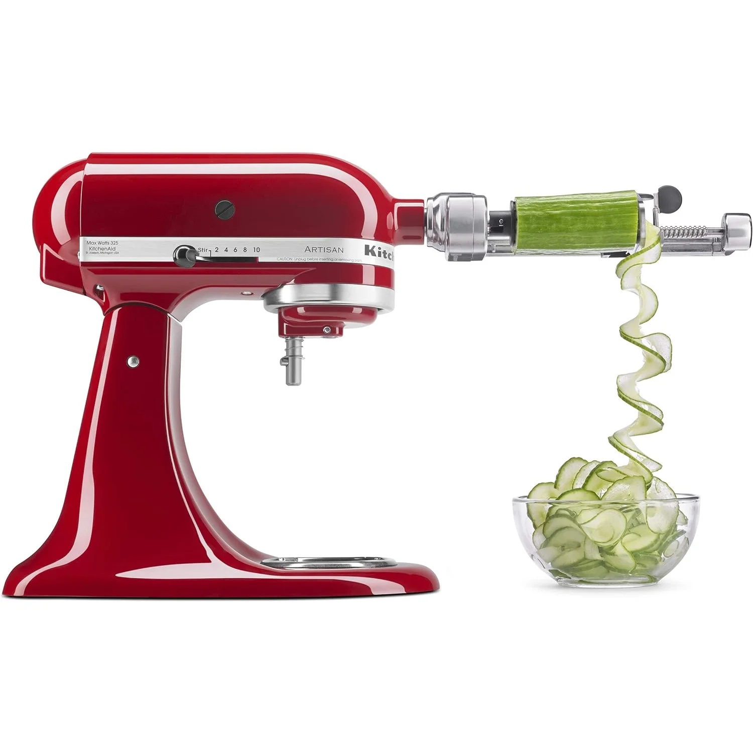 KitchenAid KSM2APCQ 7 Blade Spiralizer Plus with Peel, Core and Slice - (Open Box)