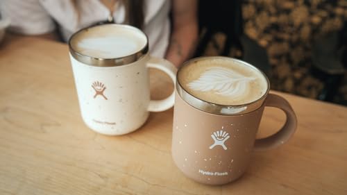 Hydro Flask Mug - Stainless Steel Reusable Tea Coffee Travel Mug - Vacuum Insulated, BPA-Free, Non-Toxic 12 oz