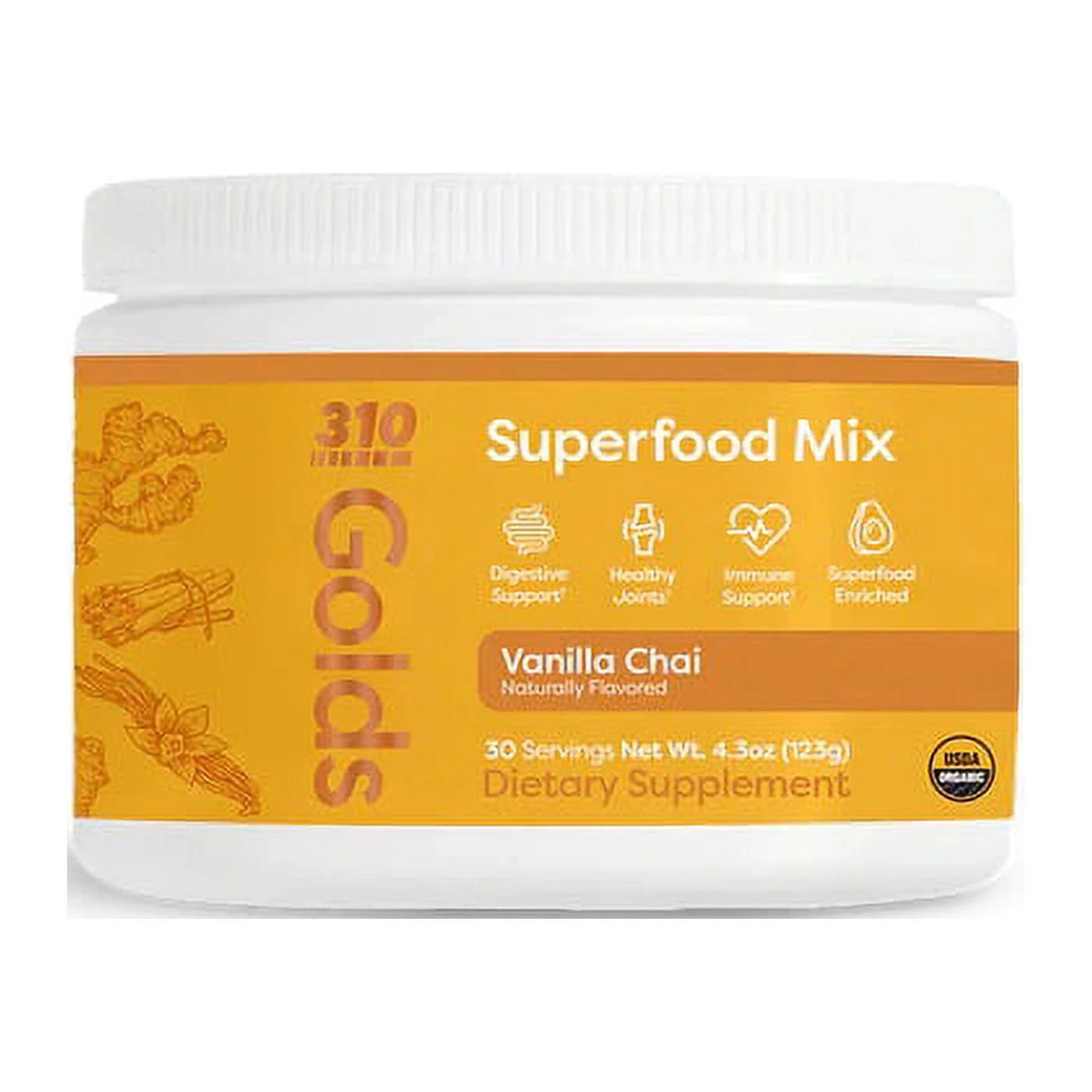 310 Golds by 310 Nutrition - Turmeric Blend (30 Servings)