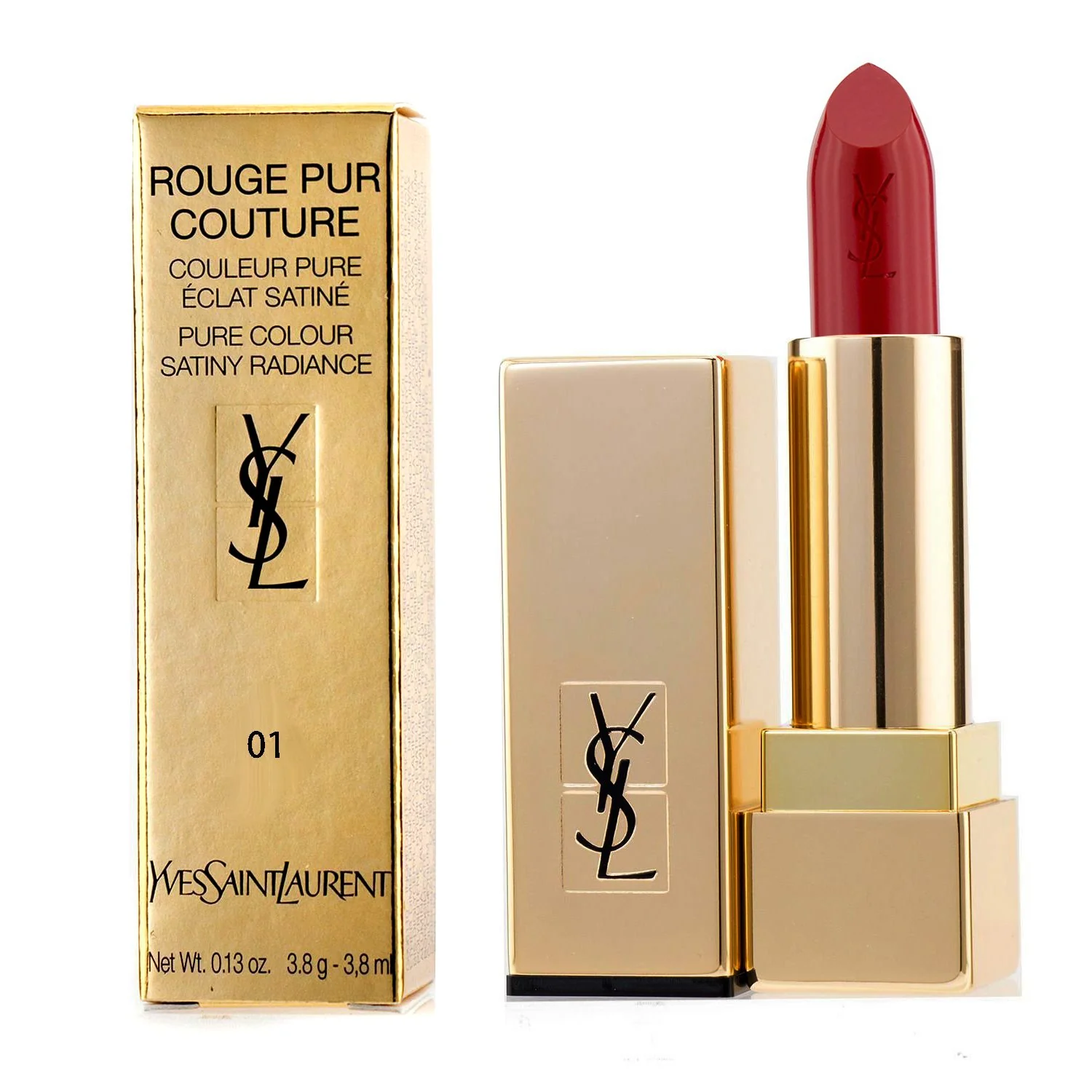 Yves Saint Laurent Rouge Pur Couture - #89 Prune Power (Box Slightly Damaged)  3.8g/0.13oz