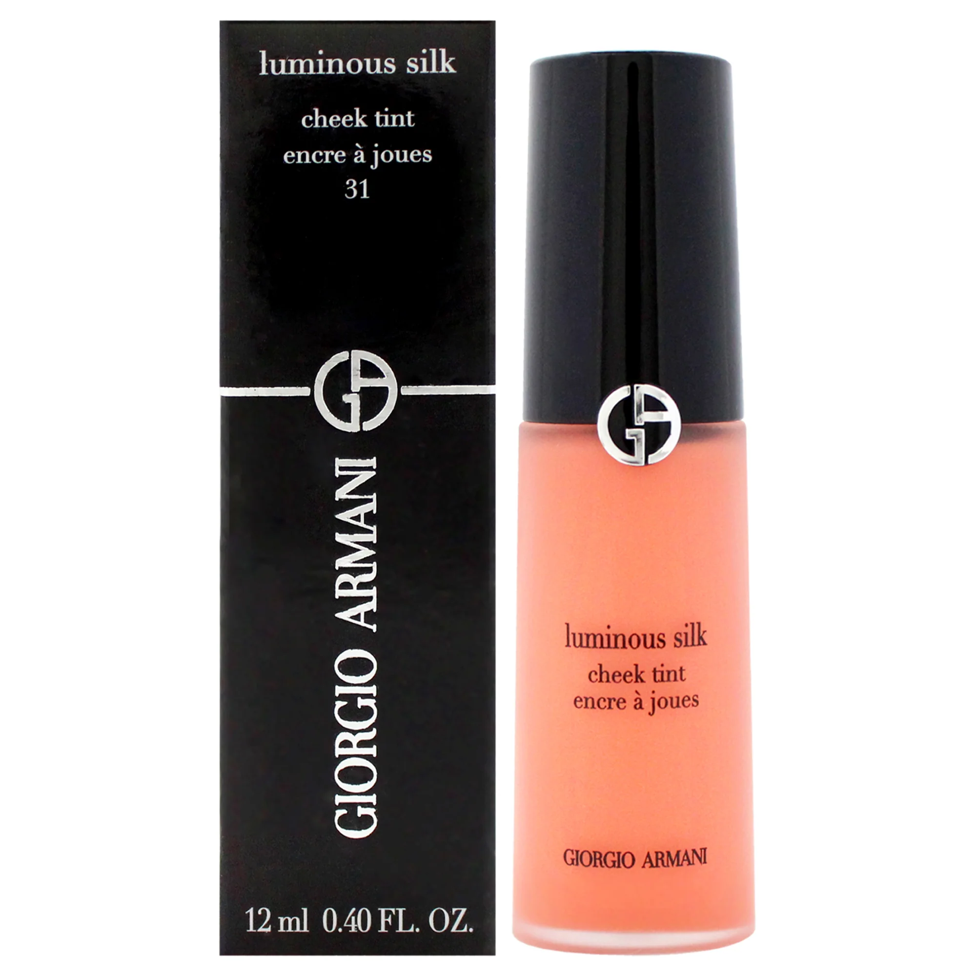 Luminous Silk Cheek Tint - 31 Vivid Coral by Giorgio Armani for Women - 0.6 oz Blush