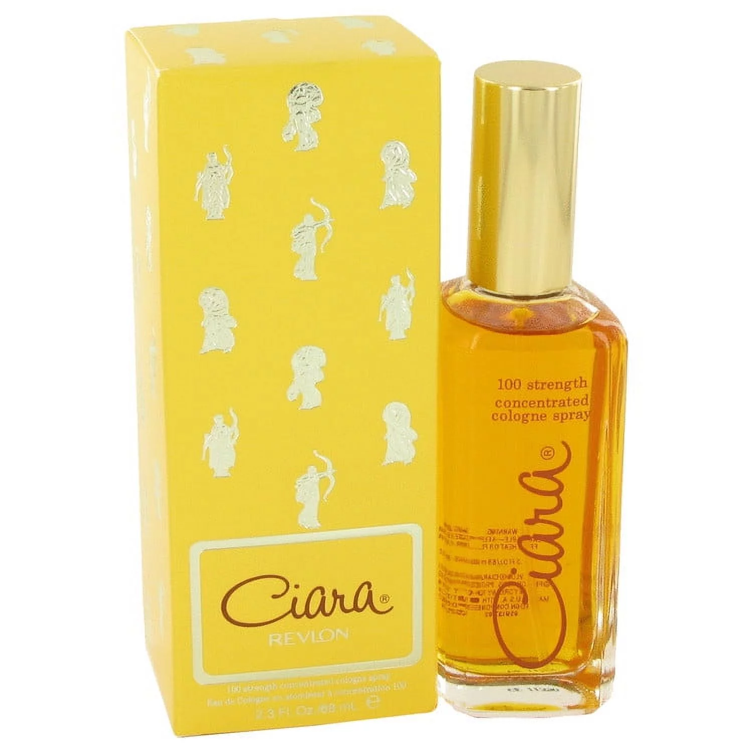 Revlon Ciara 100% Cologne Spray 2.3 Oz (Pack 4)