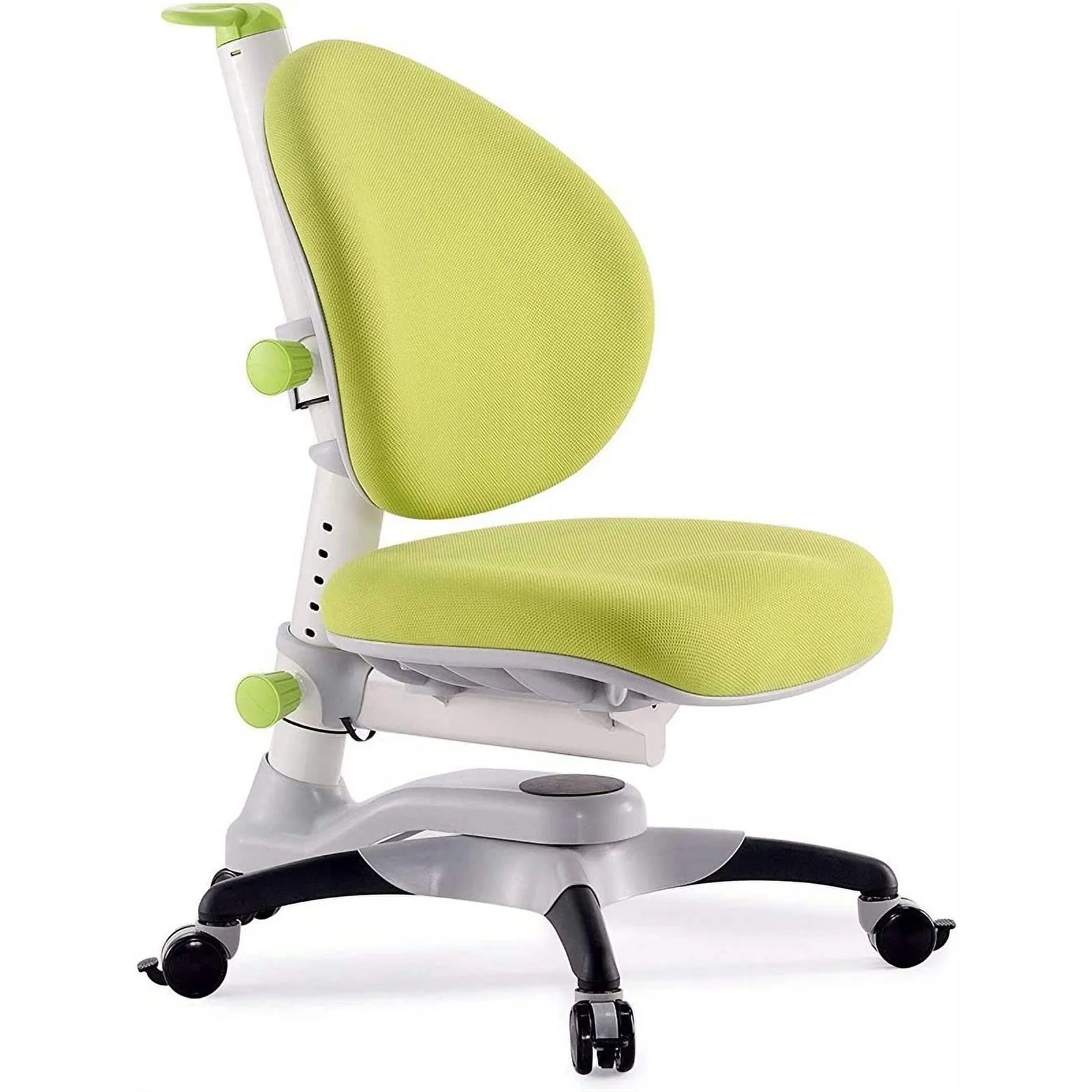 ApexDesk DX Series Children's Height Adjustable Chair with Study Desk in Green