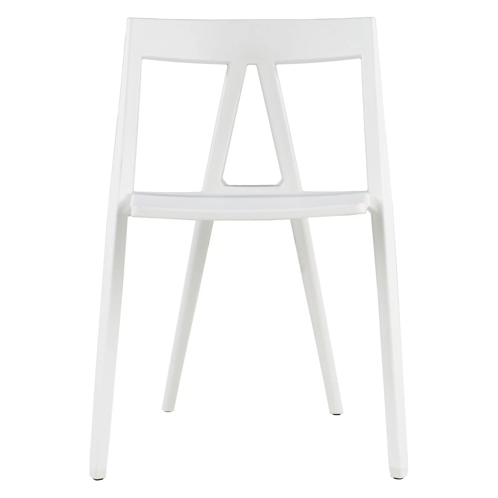 Max RPP-MILAN-BLK Milan Resin Polypropylene Stackable Event Chair - Black