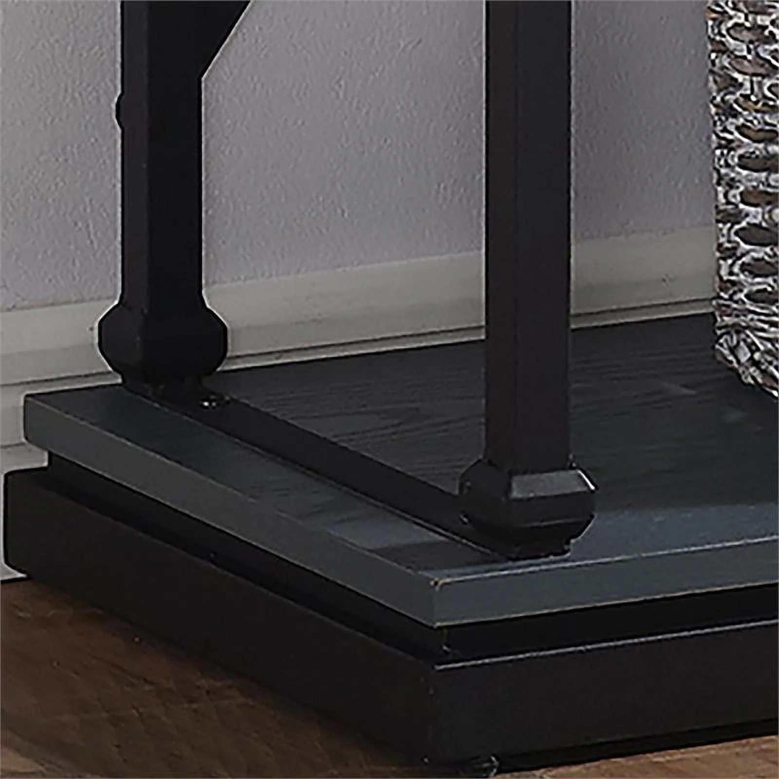 Furniture of America Toggin Industrial Metal 58-Inch Bookcase in Antique Blue