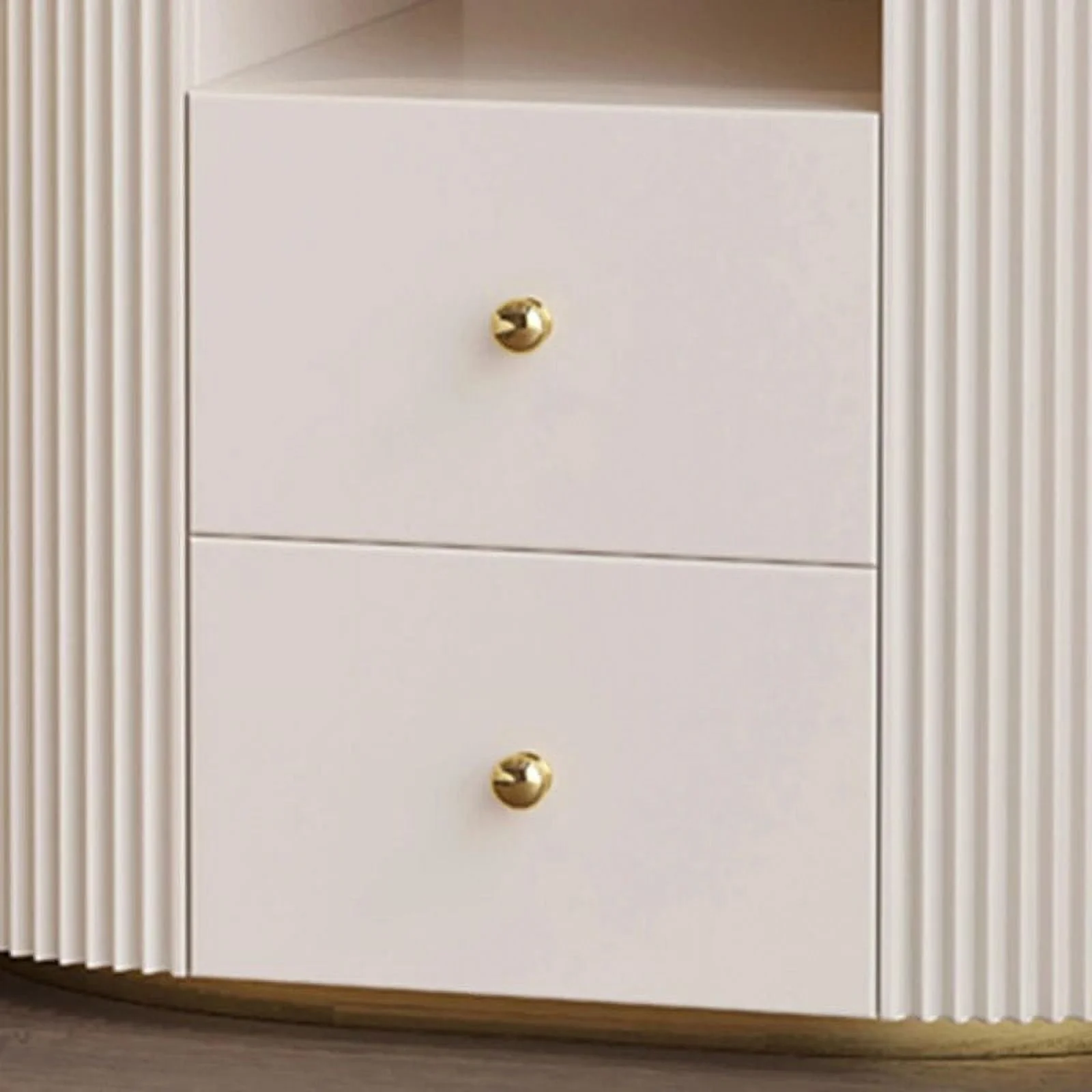 Modern Small Table White Wood Recameras Dressers Cute Dressing Cofe Table Fashion Mesitas De Noche Bedroom Furniture YYY40XP