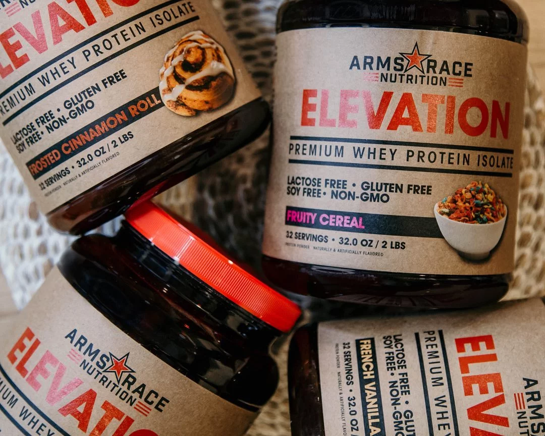 Arms Race Nutrition ELEVATION - Premium Whey Protein Isolate, 32 Servings (Chocolate Coconut)