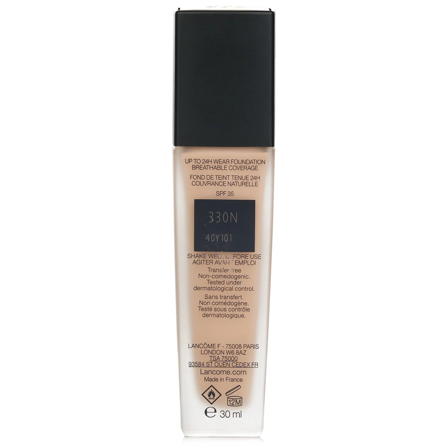 Lancome Teint Idole Ultra Wear Foundation SPF 35 - # 345N  30ml/1oz