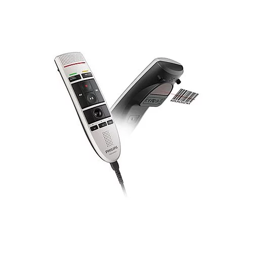 Philips LFH-3300 Speechmike Pro Plus with Integrated barcode scanner LFH-3300