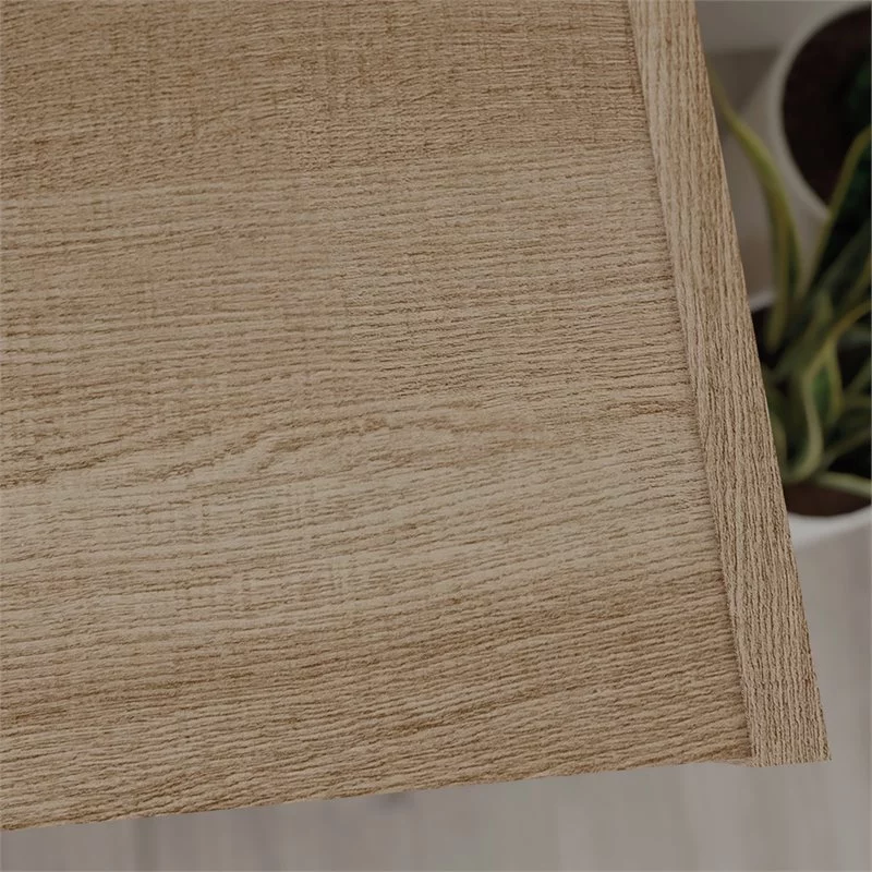 Pemberly Row Desk with Engineered Wood in Summer Oak Finish