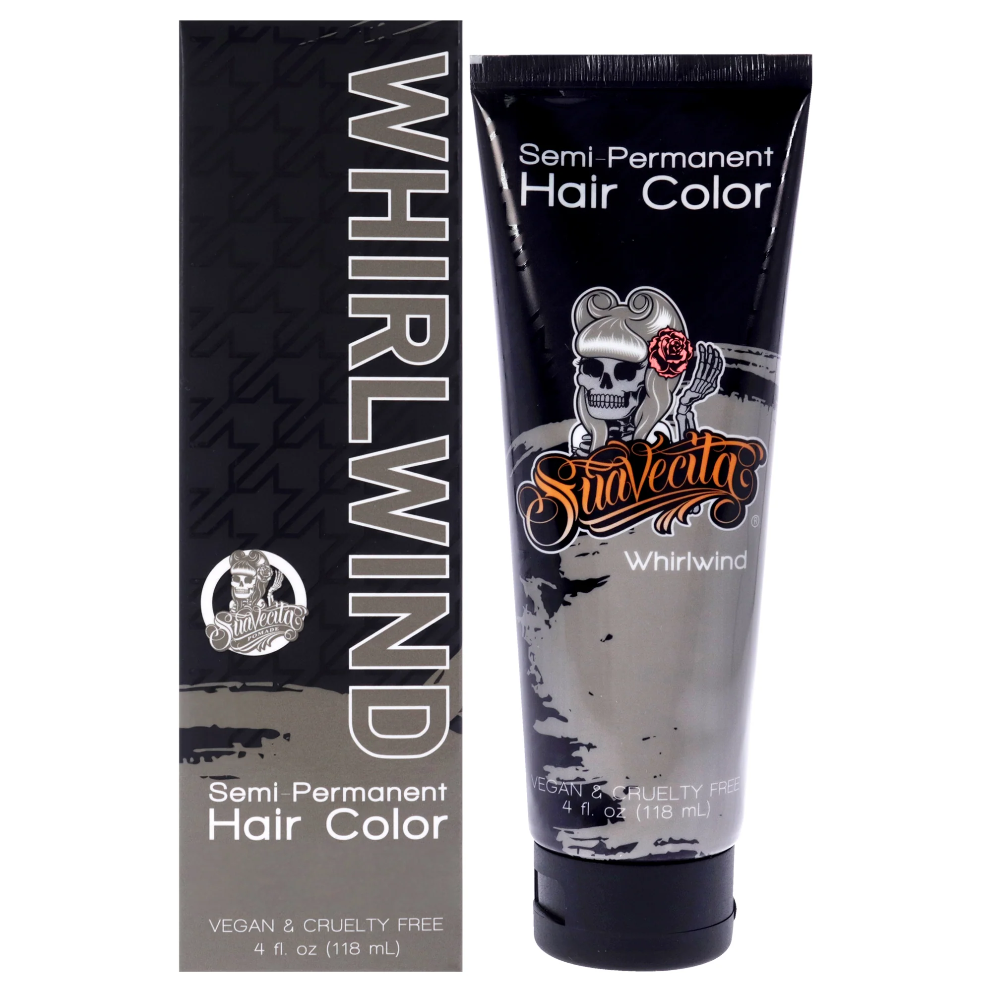 Semi-Permanent Hair Color - Whirlwind by Suavecito for Unisex - 4 oz Hair Color