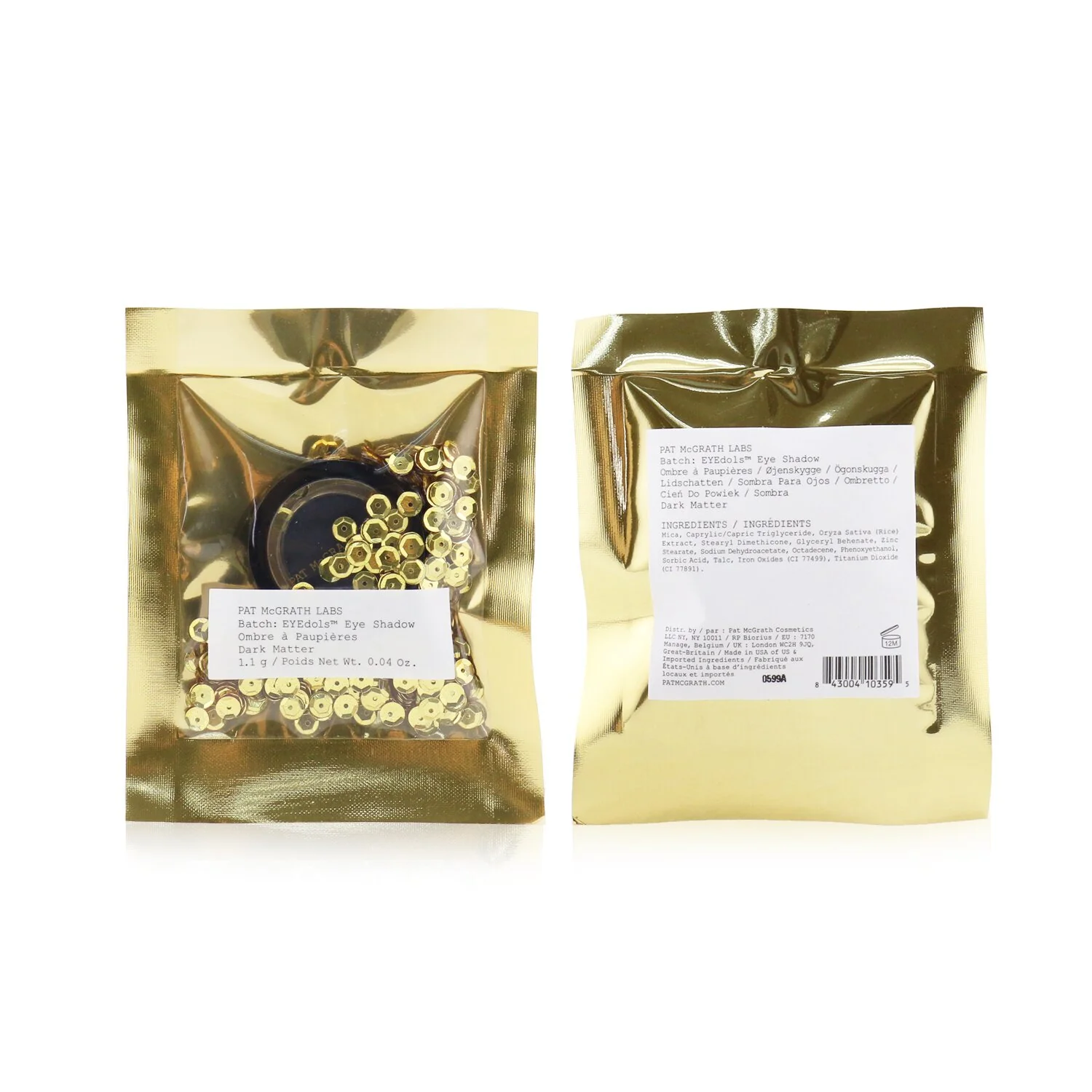 Pat McGrath Labs Eyedols Eye Shadow - # Deep Velvet (Deep Plum Brown Suede)  1.1g/0.04oz