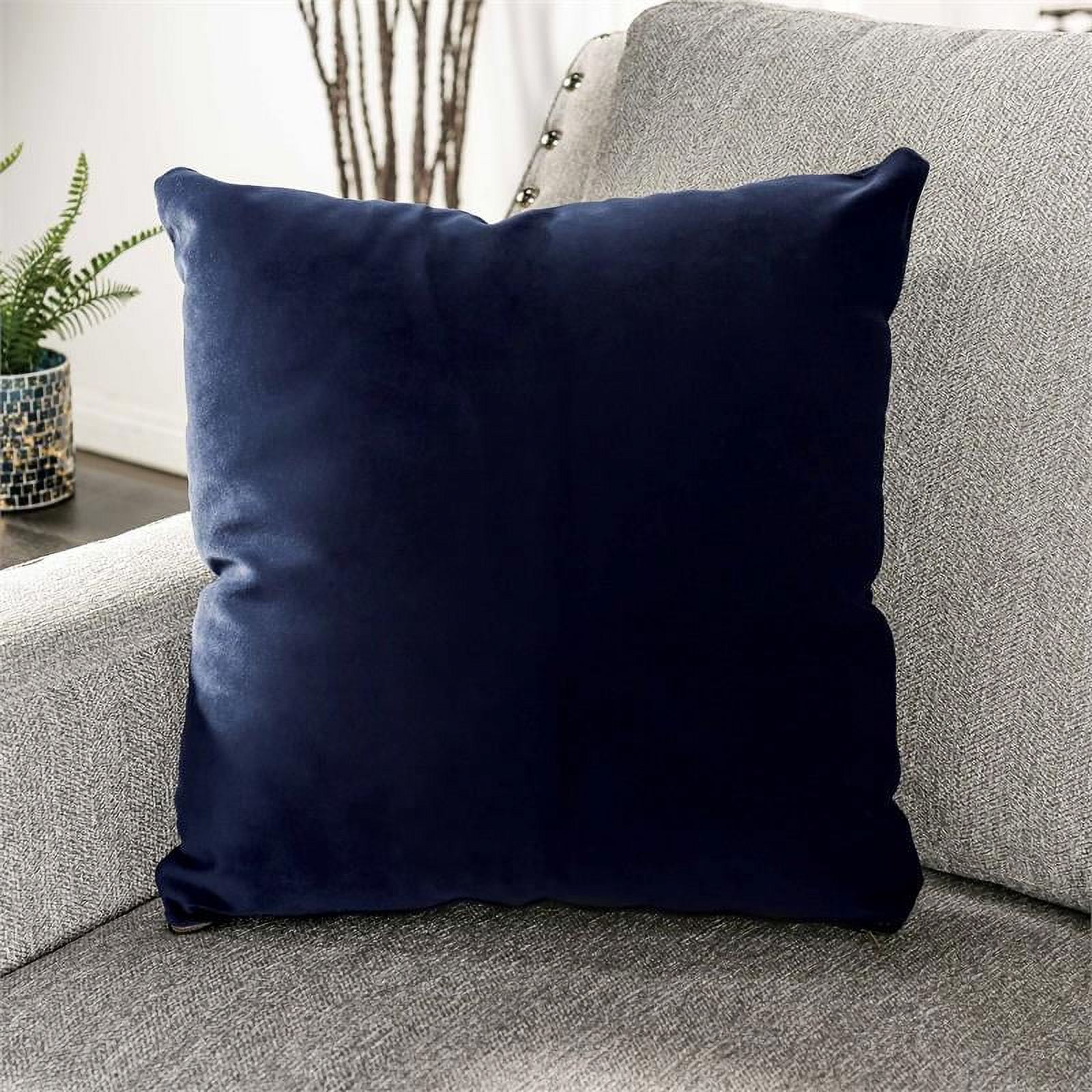 Furniture of America Brill Transitional Fabric Nailhead Sofa in Light Gray