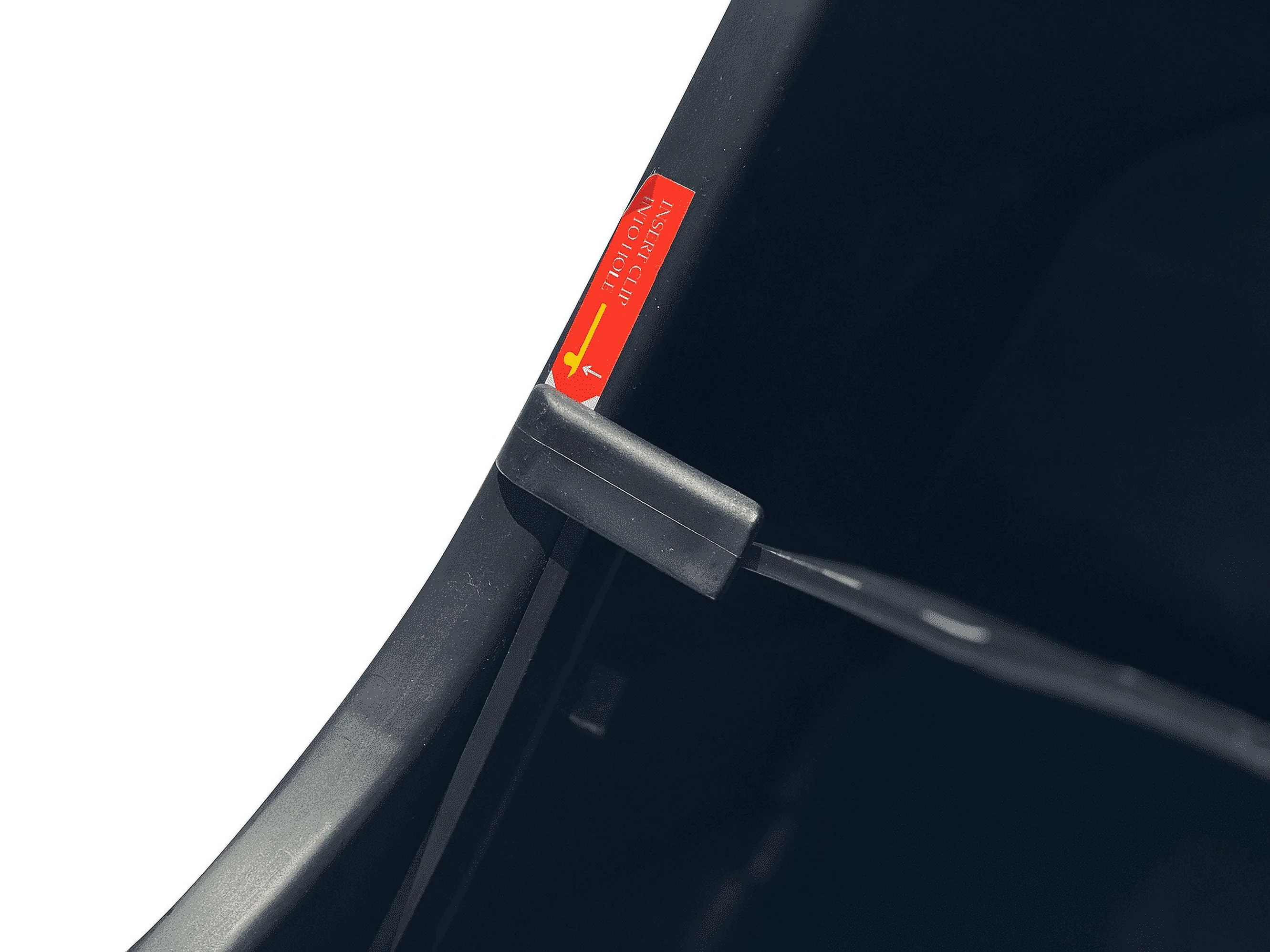 Commercial-Grade Mop Bucket with Separator & Dirty Water Pail, Metal Casters, Side-Press Wringer, Bilingual Caution Wet Floor Sign Display, Black