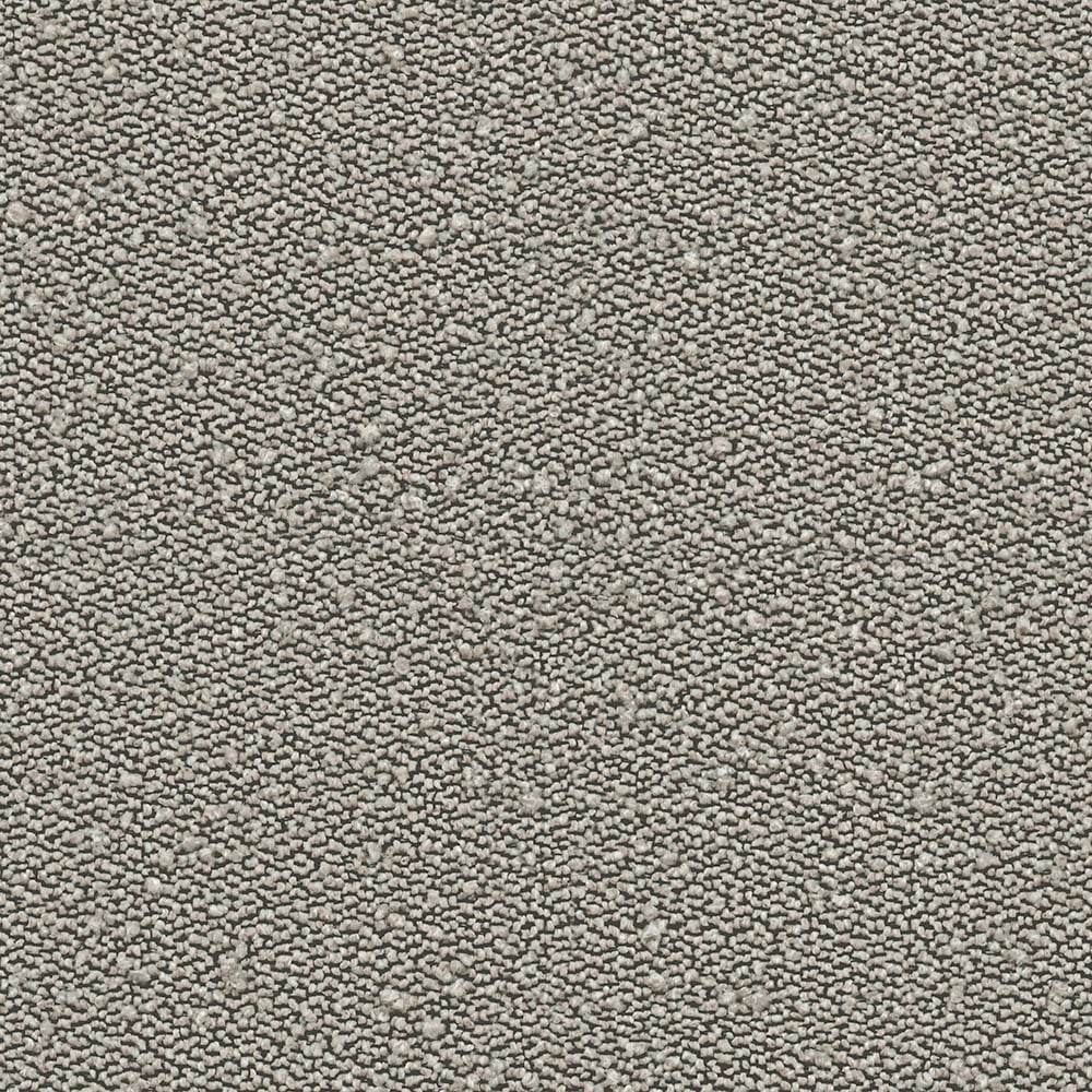 Amisco Cohen 30 In. Swivel Bar Stool - Light Beige & Grey Bouclé Polyester / Light Brown Wood