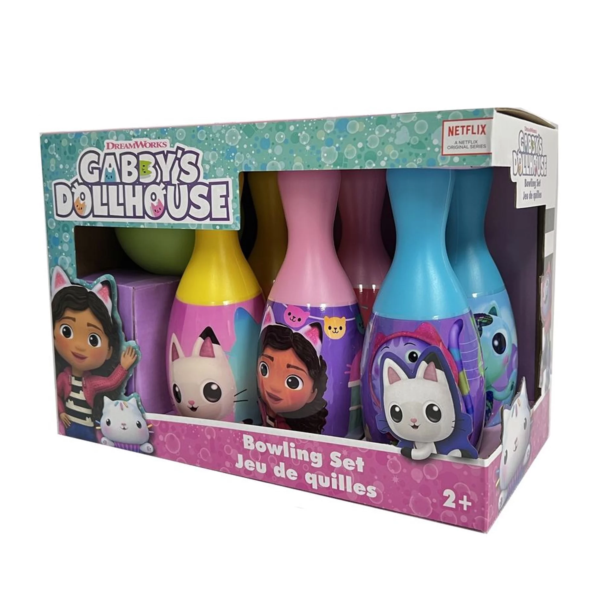 Gabby's Dollhouse Bowling Set In Display Box