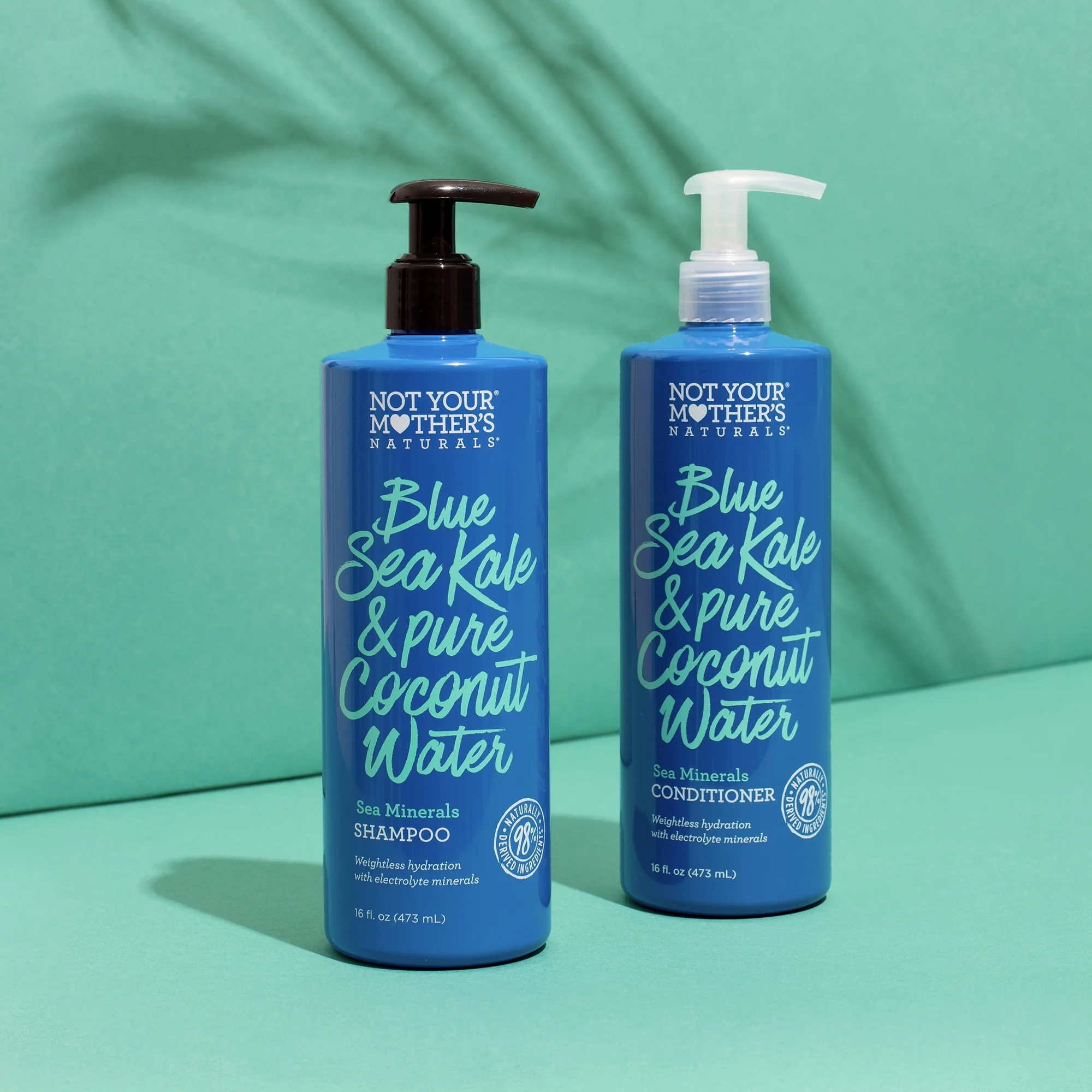 Not Your Mother's Naturals Blue Sea Kale & Pure Coconut Water Sea Minerals Shampoo, 16oz