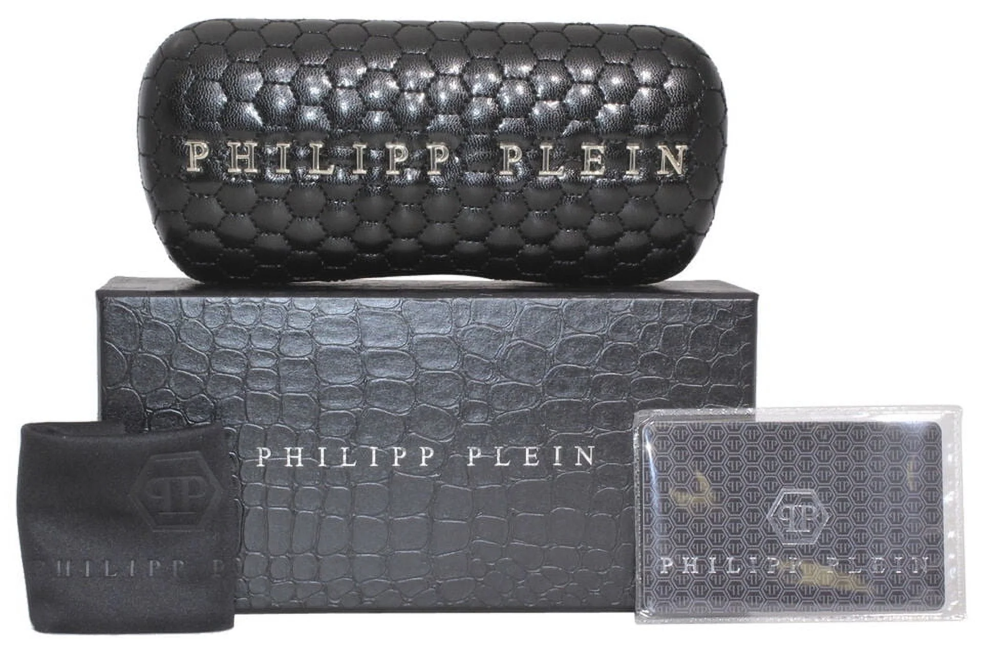 Philipp Plein VPP037S 0700 Women's Shiny Black Frame Eyeglasses
