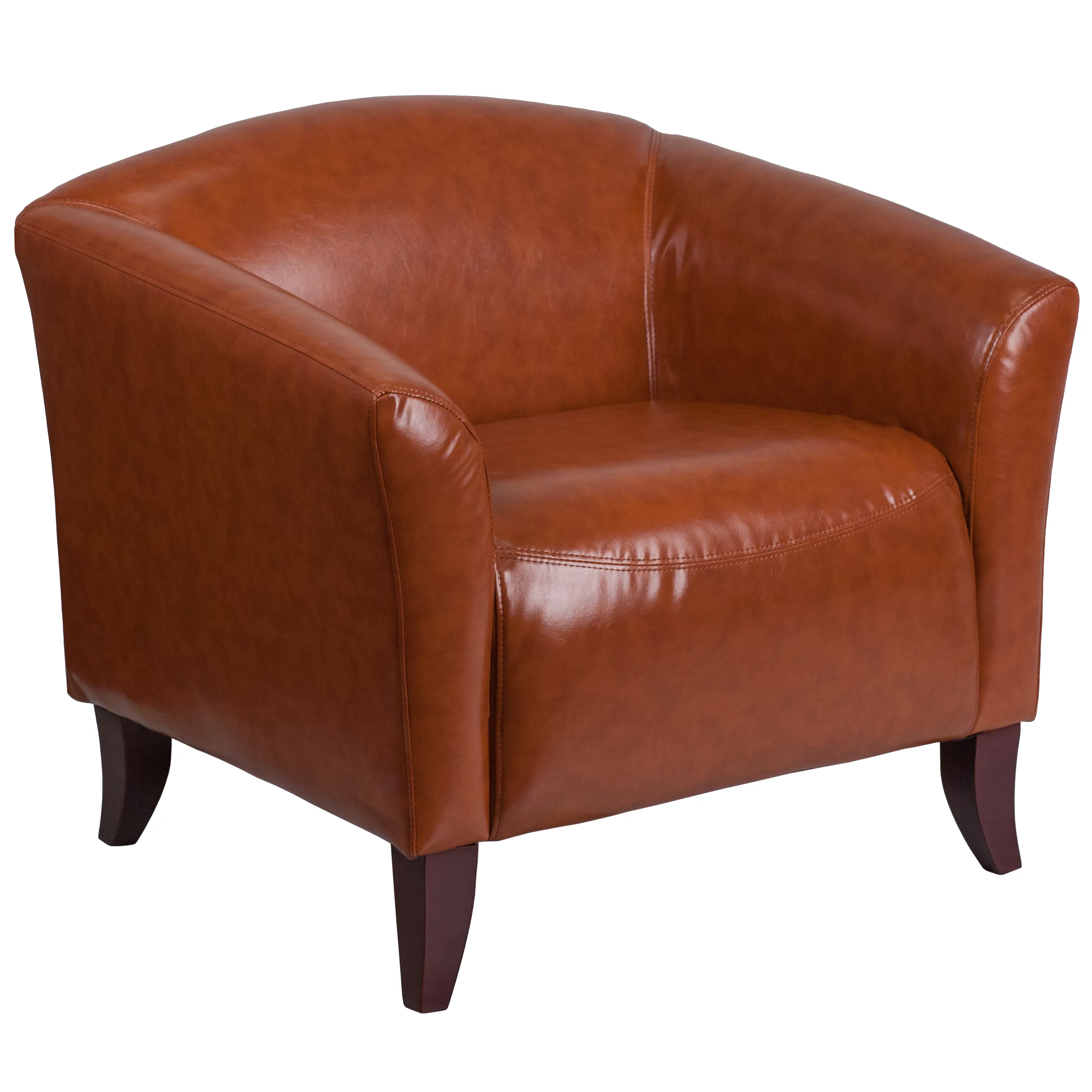 Flash Furniture HERCULES Imperial Series Cognac LeatherSoft Chair