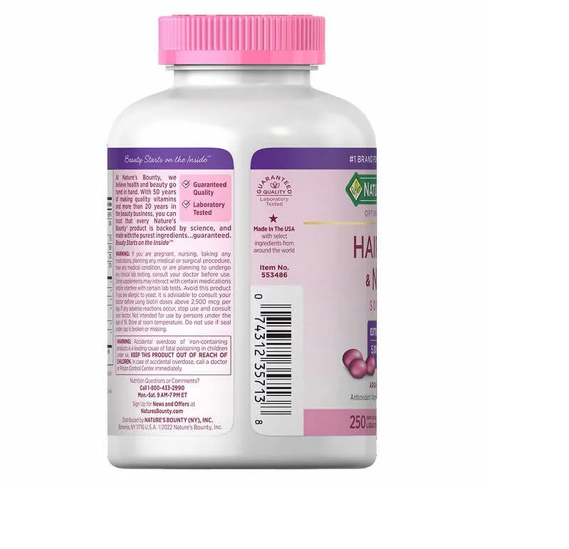 2 Pack | Nature's Bounty Hair, Skin and Nails, 250 Softgels