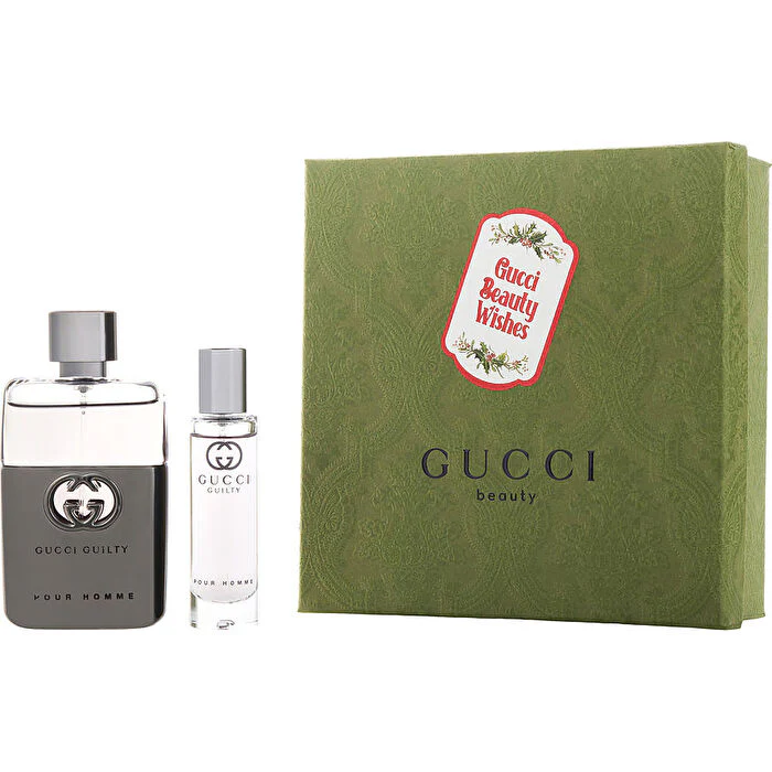 Gucci Guilty Pour Homme Eau De Toilette Spray 50ml/1.6oz & Travel Spray 15ml/0.5oz