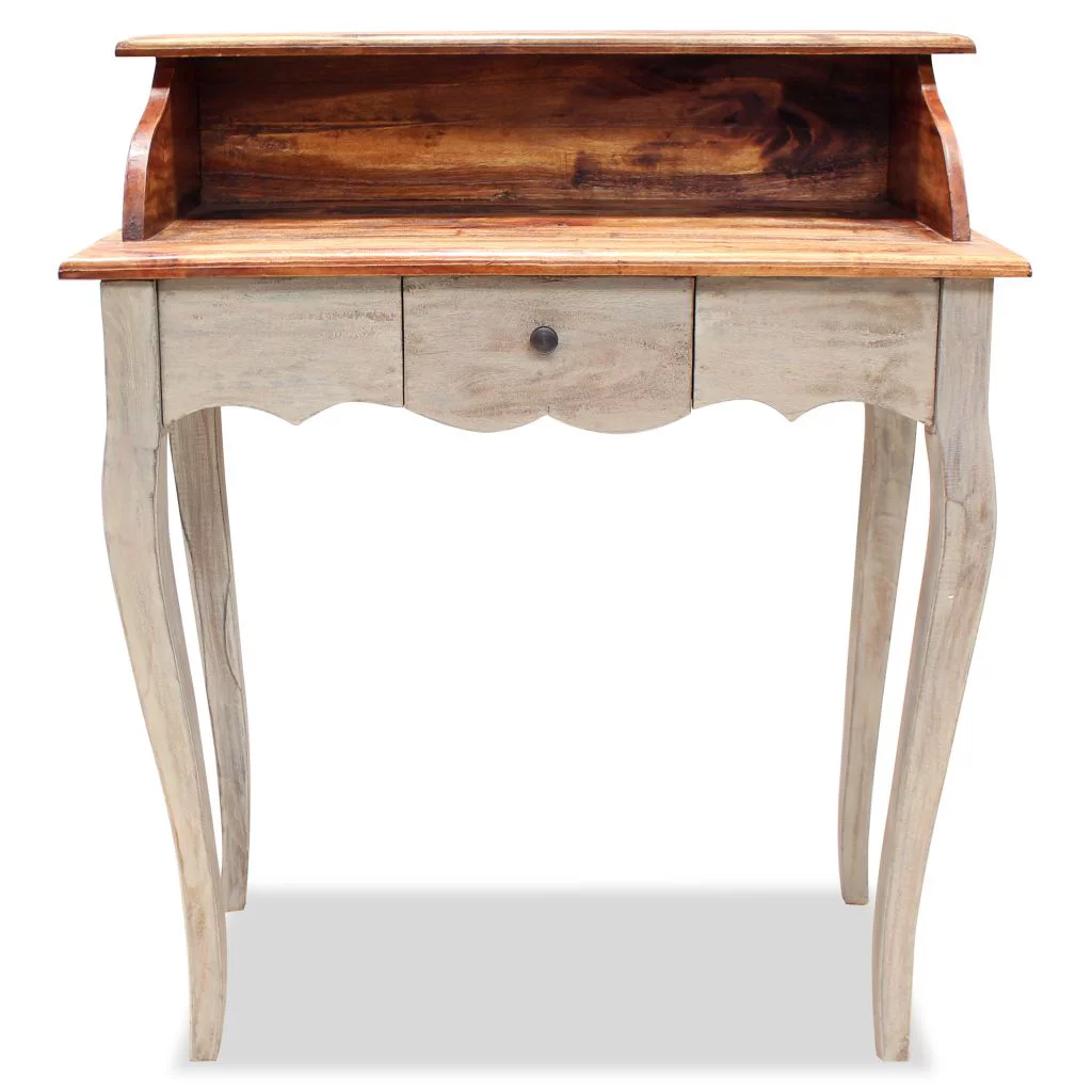 Andoer Writing Desk Solid Reclaimed Wood 31.5