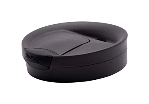 Contigo Byron Snapseal Travel Mug, Stainless Steel Thermal Mug, Vacuum Flask, Leakproof Tumbler, Coffee Mug with BPA Free Easy-Clean Lid, 590 ml, Black