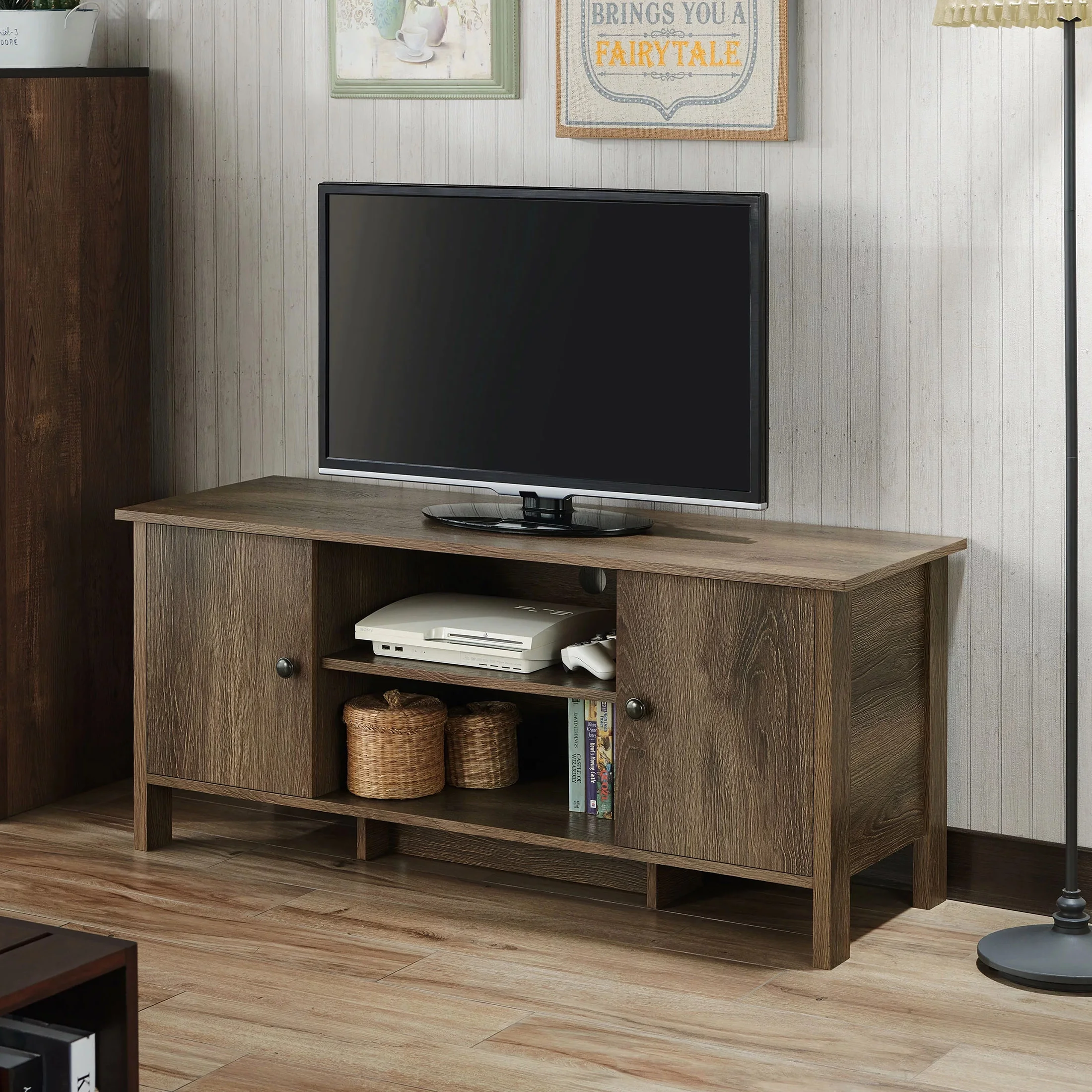 Furniture of America Barthelemy TV Stand for TVs up to 50