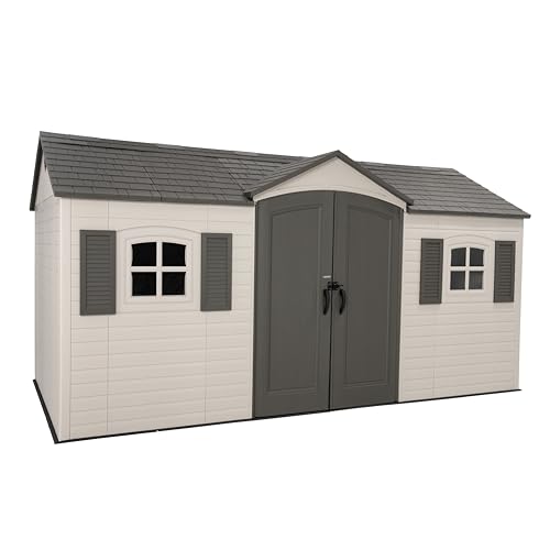 Lifetime Outdoor Storage Shed, 15 x 8 Foot