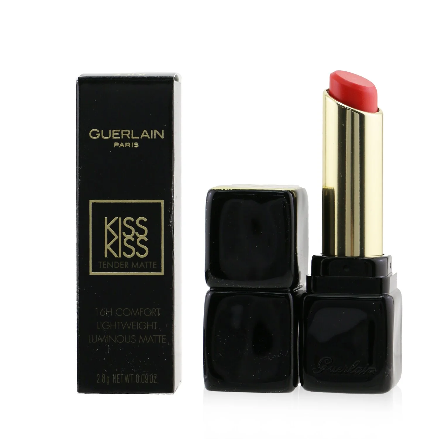Guerlain Kisskiss Tender Matte Lipstick - # 940 My Rouge  2.8g/0.09oz