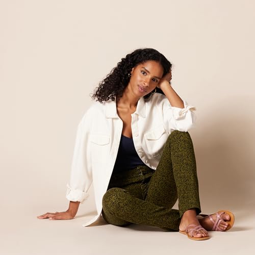 Amazon Essentials Women's Strappy Slide Flat Sandal