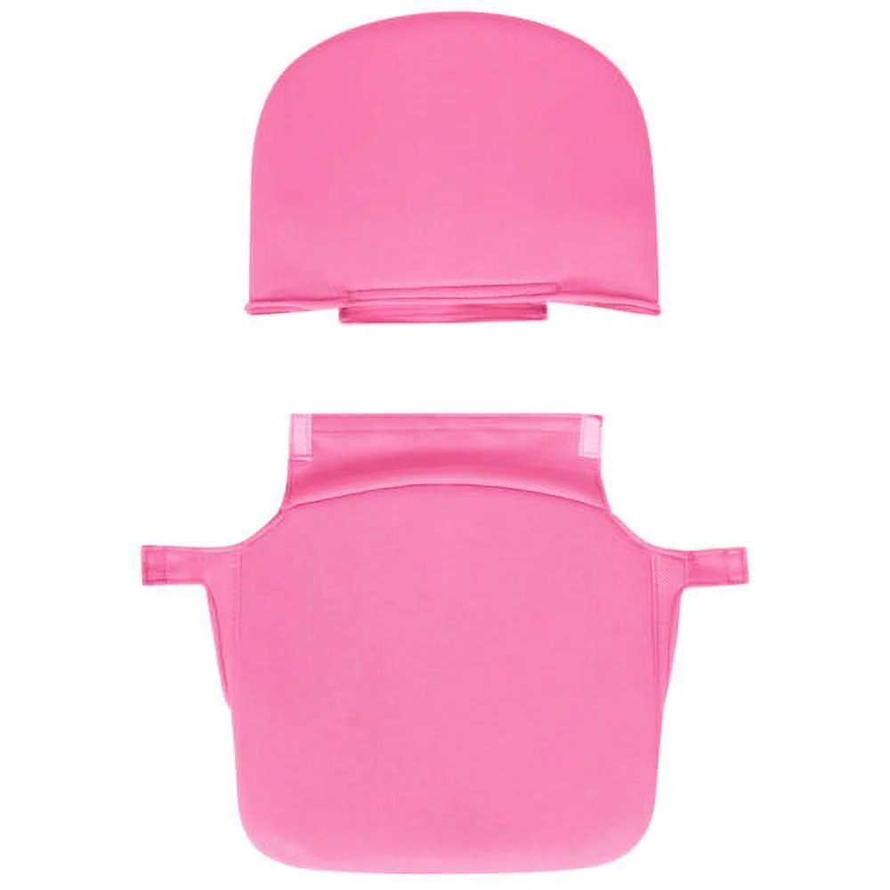 COSVALVE Height Adjustable Kids Study Desk & Chair Set Children Girl Table Large Writing Board Desk with LED Lamp,Drawer,Bookstand,Chair Cover(Pink)