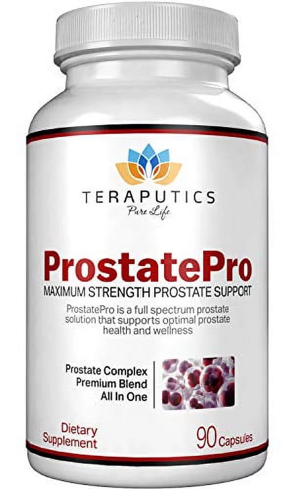 ProstatePro - 33 Herbs Saw Palmetto Prostate Health Supplement for Men | Non GMO Prostate Support Bladder Control Pills to Reduce Frequent Urination & DHT Blocker to Prevent Hair Loss, 90 Capsules