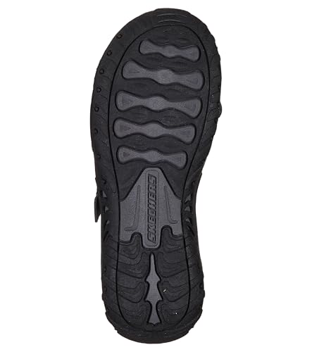 Skechers Women's Reggae-Carribean-Double Buckle Toe Thong Slide Sandal