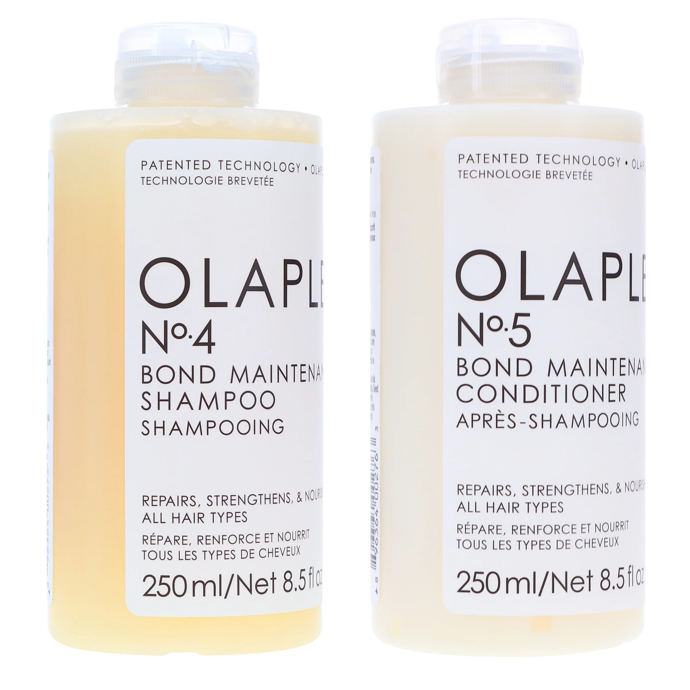 Olaplex No.4 Bond Maintenance Shampoo 8.5 oz & No.5 Conditioner 8.5 oz Combo Pack