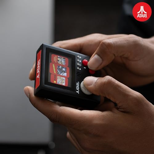 Mini Retro Games Console, 240 in-Built Games, 8-Bit Retro Gaming Handheld Console, 2.5” Full Colour LCD Screen Pocket Console, Immersive Sound Games Console - ThumbsUp!