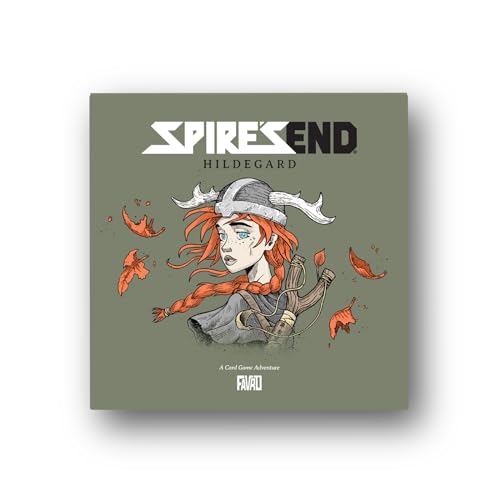 Spire's End: Hildegard Card Game, Add to Your Choose-Your-Path Adventure and Strategy Board Games, Immersive Solo or Cooperative Play for Ages 12 and Over, 1-2 Players, 30-180 Minute Playtime