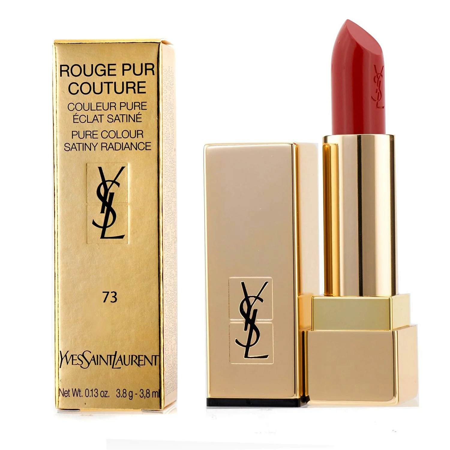 Yves Saint Laurent Rouge Pur Couture - #151 Rouge Unapologetic  3.8g/0.13oz